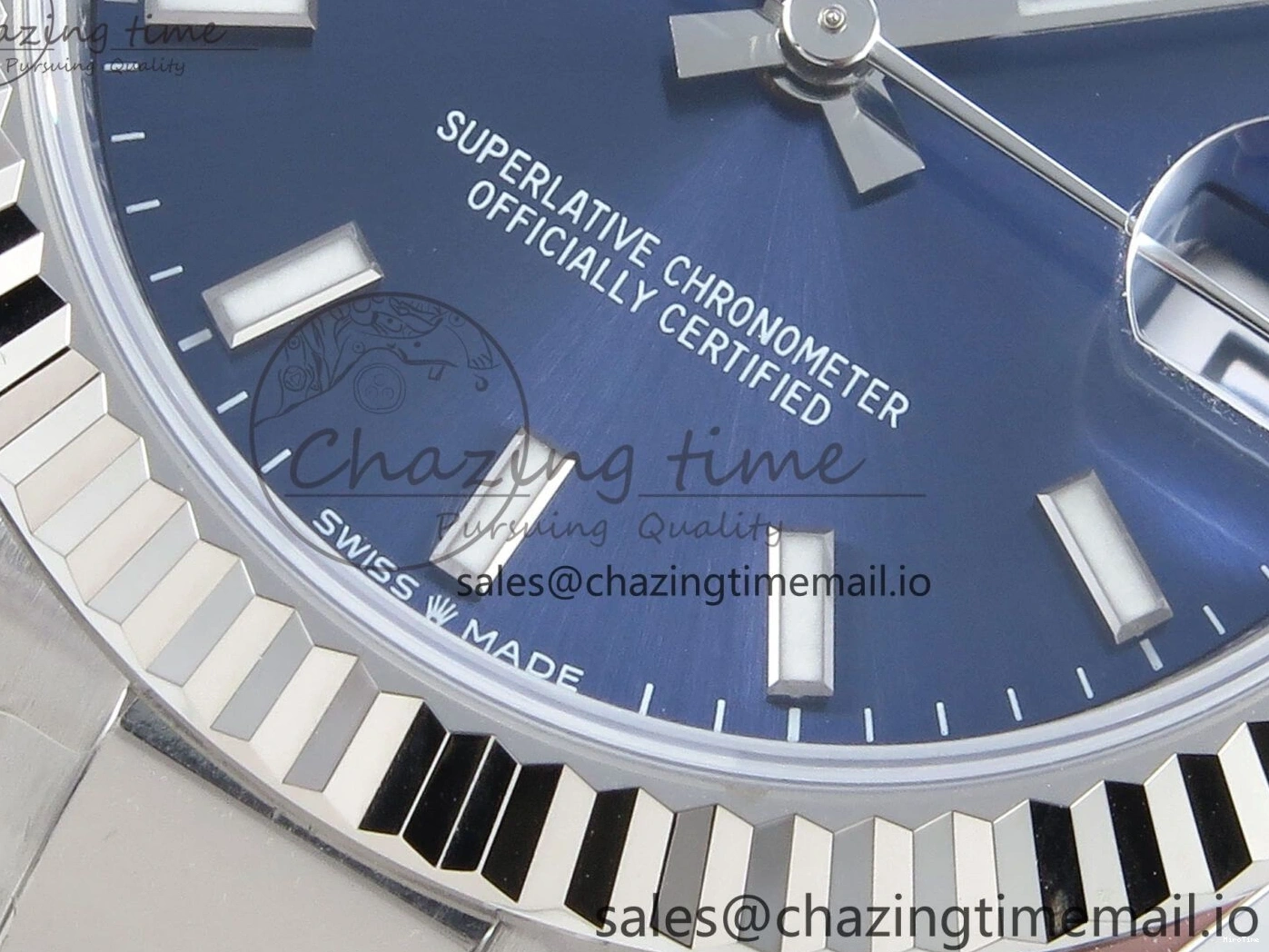 MiroTime 0417 DateJust 31 278274 ARF 1:1 Best Edition 904L Steel Blue Dial Stick Marker on SS Oyster Bracelet ETA MultiPurpose 554